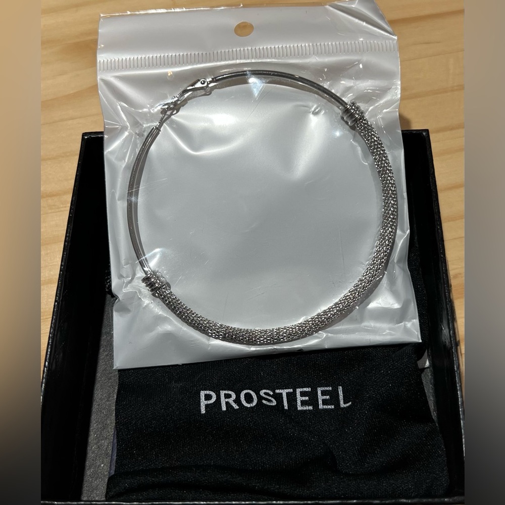 ProSteel earrings silver